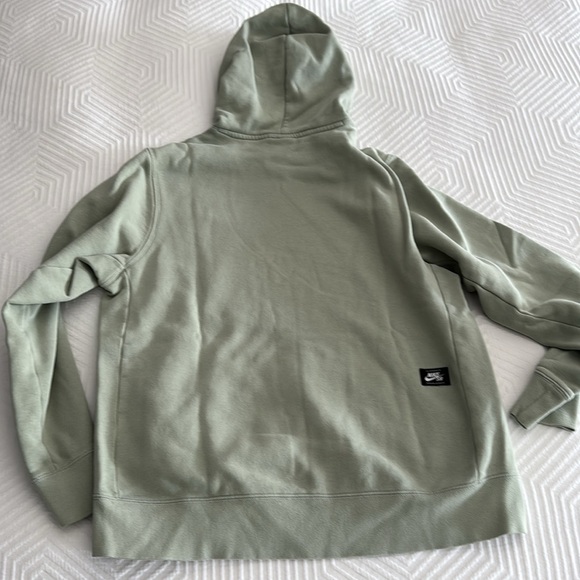 Light green Nikes mens sweatshirt hoodie size large - Picture 4 of 4